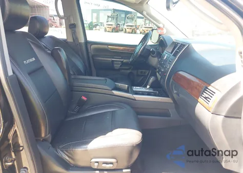 2011 Nissan Armada Platinum from USA, damaged, VIN 5N1BA0NFXBN615644